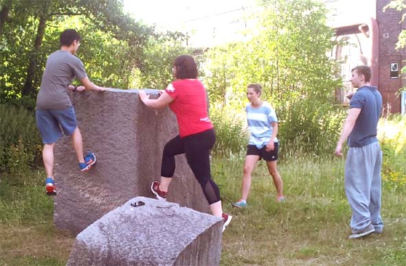 Parkour ZV wall